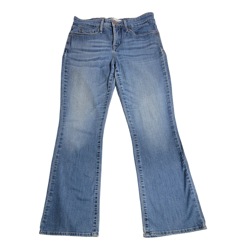Signature by Levi Strauss & Co Womens Totally Shaping Bootcut Jeans Wash size 31